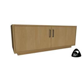 kubos Base Cabinet 1200w x 400h Premium Oak
