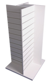 Slatpanel Gondola 4 Way 600mm sq base x 1275h Coloured