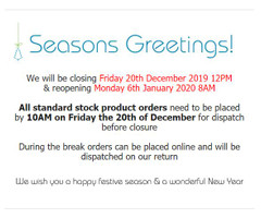 Surestyle Christmas Hours - Get your orders in now! - Surestyle Limited