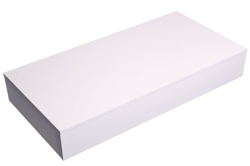 Plinth 2400mm x 450mm x 150mm high White