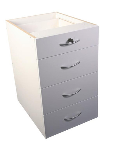 Counter Drawer Unit 400mm White