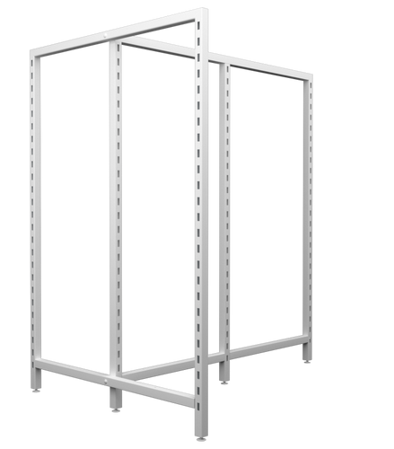 Flexiwall Gondola T Frame 900mm x 1200mm White