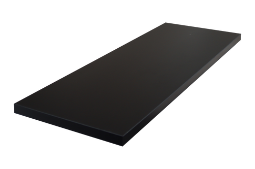 Shelf for Flexiwall or Flexiplus 25mm x 300mm x 900mm Black