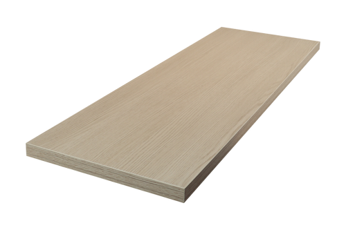 Shelf for Flexiwall or Flexiplus 25mm x 300mm x 900mm Premium Oak Woodgrain