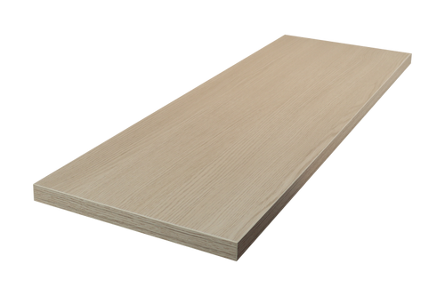 Shelf for Flexiplus w/ notches 25mm x 400mm x 900mm Premium Oak Woodgrain