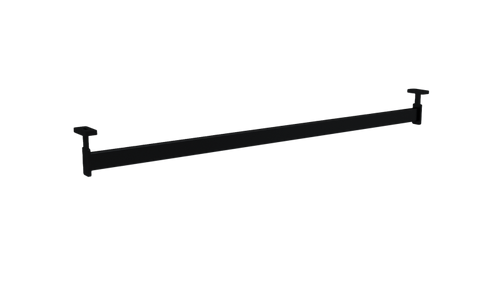 Flexi Shelf Hang Rail 900mm Black