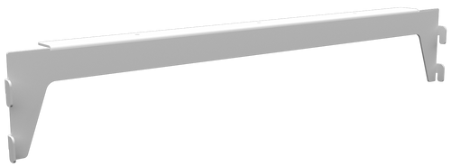 Flexi Support Rail 600mm Pair White