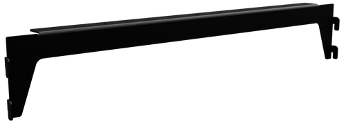 Flexi Support Rail 600mm Pair Black