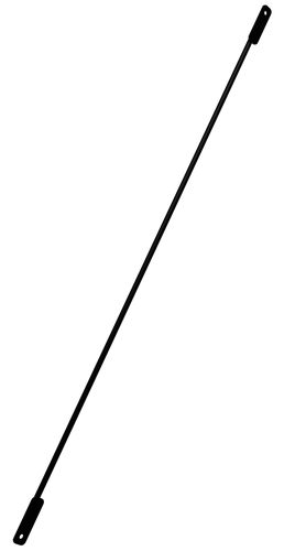 FlexiVogue Brace Rod for 600mm bay Pair Black