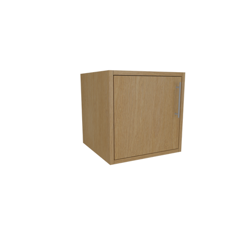 kubos Cube with Door 400w x 400h Premium Oak