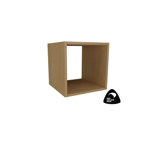 kubos Cube open unit 400w x 400h Premium Oak