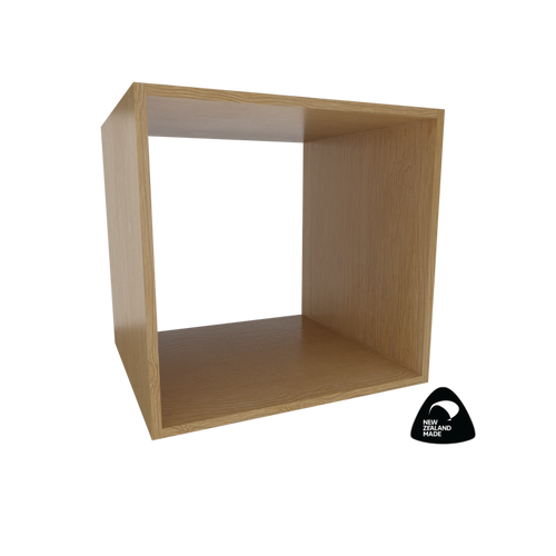 kubos Cube open unit 600w x 600h x 600d Premium Oak