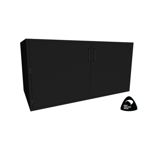 kubos Cube with Door 1200w x 600h x 600d Black