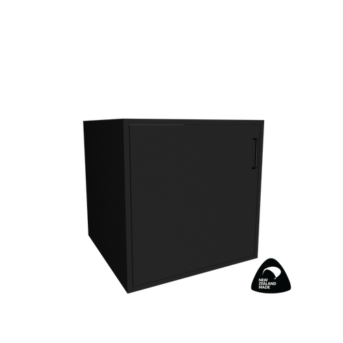 kubos Cube with Door 600w x 600h x 600d Black