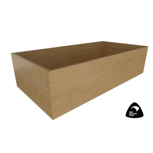 kubos Planter Box 1200w x 300h x 600d Premium Oak