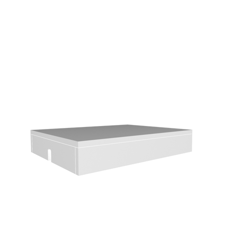 FlexiVogue Base Plinth 600mm - White