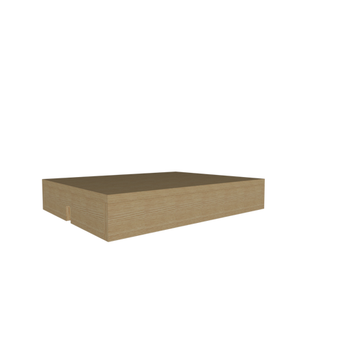 FlexiVogue Base Plinth 600mm - Premium Oak