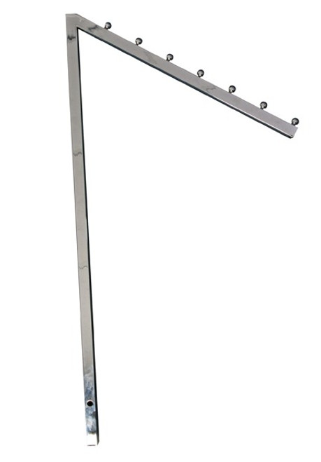 Waterfall Arm Only for 2 Way or 4 Way Rack 450mm Chrome