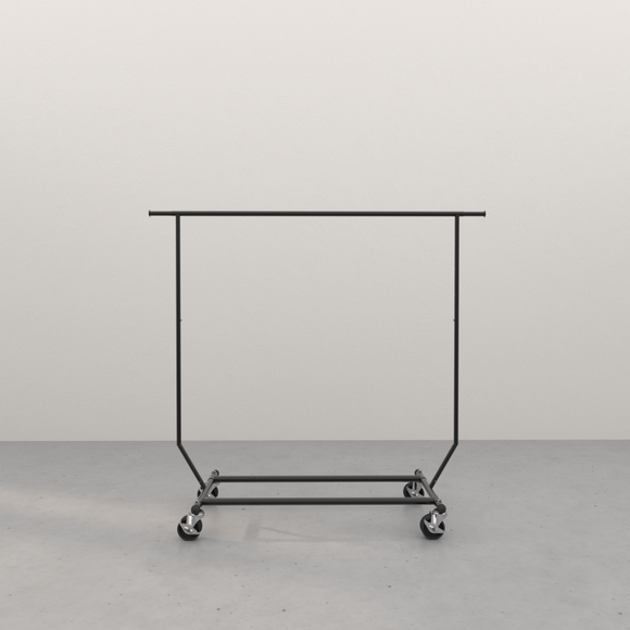 Single Folding Garment Rack