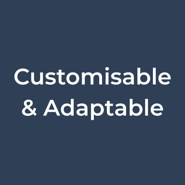 Customisable & Adaptable: Solutions tailored to your store layout and branding.