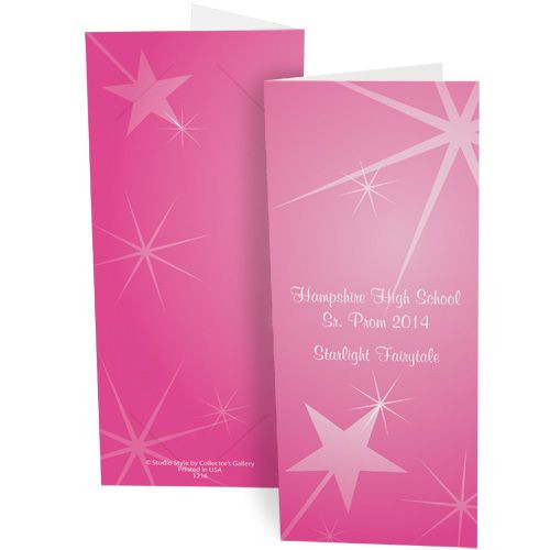 Sparkles &amp; Stars 2x6 Photo Booth Folder | Studio Style