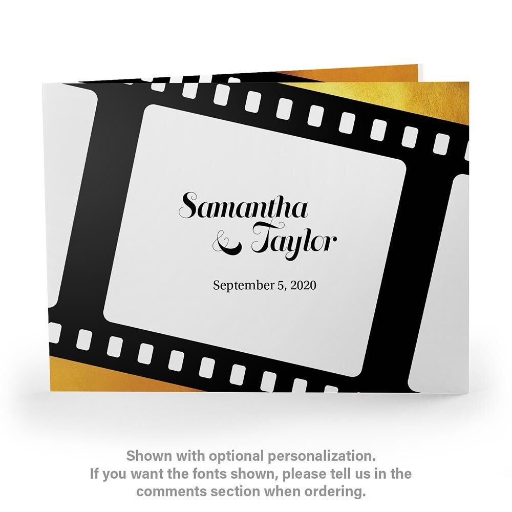 Vintage Film Strip 4x6, 5x7 Photo Folders | Studio Style
