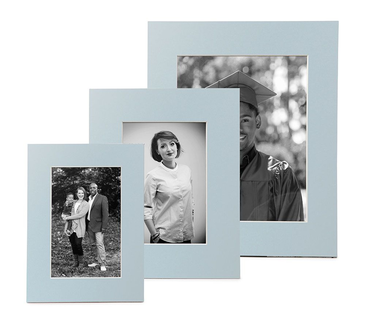 8x10 Picture Frame with Matboard - Holds One 5x7 Image