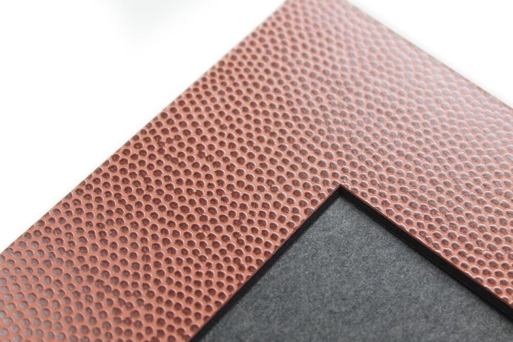 Football Textured Mat Board Picture Frame
