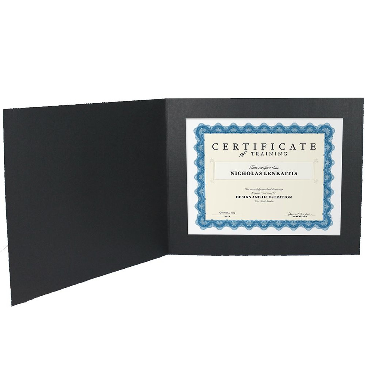 Jet Black -Craft Perfect Weave Textured Classic Cardstock 8.5X11 10/Pkg