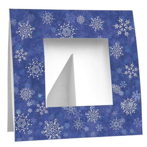 snowflake framed picture