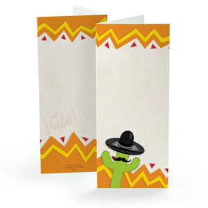 Fiesta Cinco De Mayo photo booth folder design with cactus wearing a sombrero Fiesta Cinco De Mayo photo booth folder design with cactus wearing a sombrero