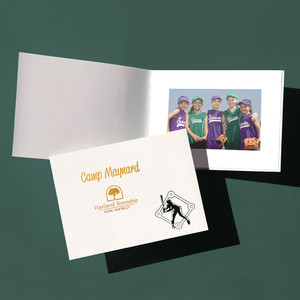 Personalized baseball player portrait folder Personalized baseball player portrait folder