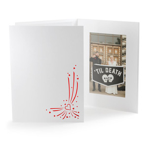 Vertical Valentine's Day 4x6 photo folder Vertical Valentine's Day 4x6 photo folder