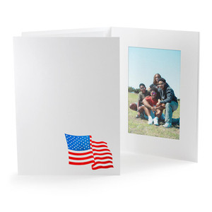 Vertical USA flag photo folder for Fourth of July event photos Vertical USA flag photo folder for Fourth of July event photos