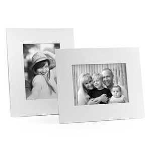 8x10 certificates, documents or photo opening with 6x8 opening frame White  and Black