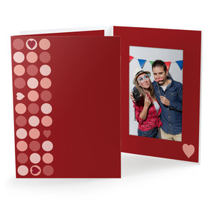 Valentine's Day 4x6 photo booth folder