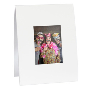 Blank white Instax Mini paper picture frame Blank white Instax Mini paper picture frame