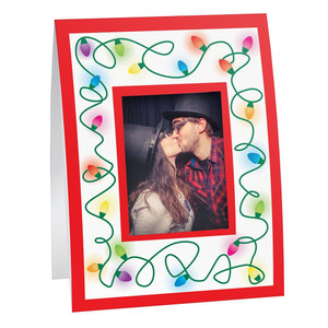 Christmas lights Instax Mini paper frame Christmas lights Instax Mini paper frame