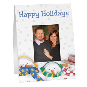 Happy snowman Instax Mini paper frame Happy snowman Instax Mini paper frame