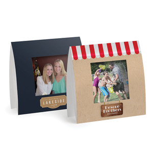 White Cardboard Photo Frame for 4 x 6 or 5 x 7 – Blank