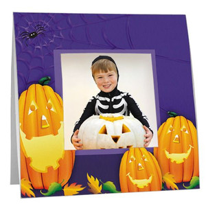 Halloween pumpkin themed Polaroid frame Halloween pumpkin themed Polaroid frame