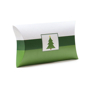 Christmas tree pillow box Christmas tree pillow box