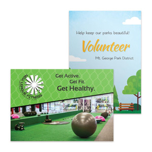 Horizontal and vertical flat 3x5 printed cards Horizontal and vertical flat 3x5 printed cards