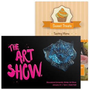 Custom printed 6x9 postcards