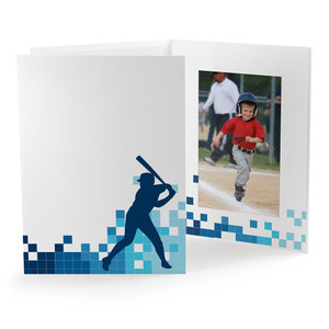 Baseball player portrait folder Baseball player portrait folder