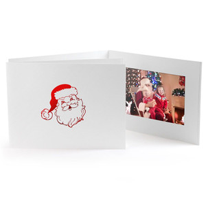Horizontal photo folder for pictures with Santa Horizontal photo folder for pictures with Santa