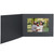Horizontal black studio portrait folder