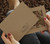 Personalized Kraft Photo Insert Card – Foil Stamped, One Color