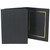 Blank black cardboard portrait folder