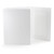 Vertical blank white 4x6 photo folder